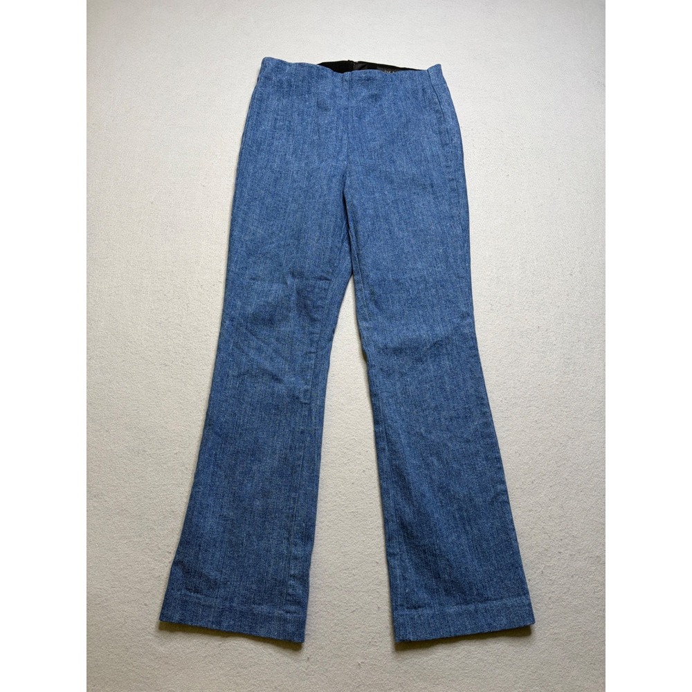 Rag & Bone Pants Womens 26 Blue Clean Ambra W2523K510CAM Slim Flare Back Zip
